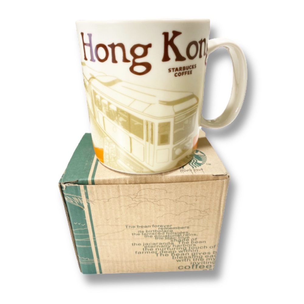 NIB Hong Kong Starbucks collector series mug